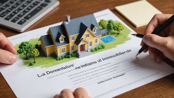 La donation immobilière via un notaire : mode d'emploi